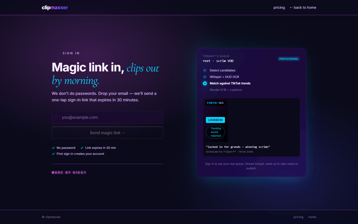 Clipmaxxer screenshot 2